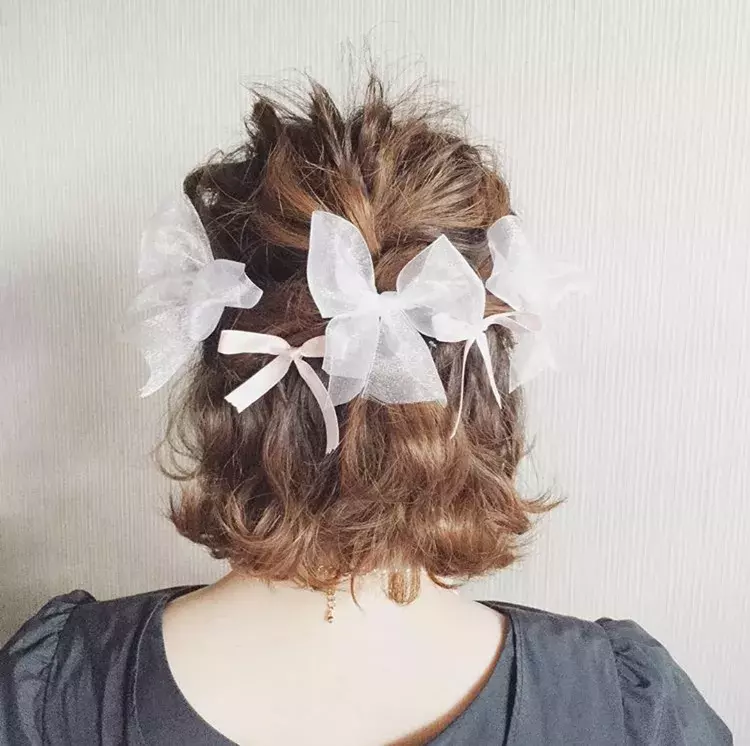 リボンをつけるだけ ちょい足しハーフアップがかわいい ローリエプレス