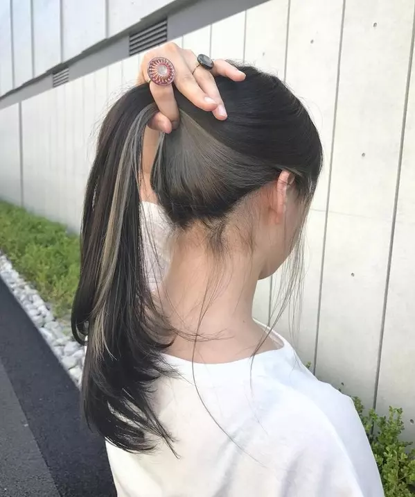 どう見せる インナーカラーがより可愛くなるヘアアレンジ ローリエプレス