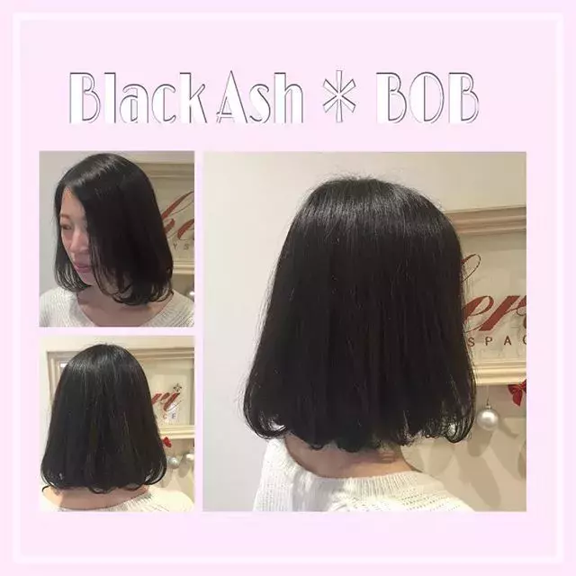 ダークカラーはツヤ感が必須 オフィスにもぴったりの暗髪スタイル7選 ローリエプレス