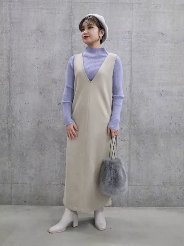 デートにも職場にもかわいく着ていけちゃう 冬の大人女子 ワンピースコーデ 特集 ローリエプレス