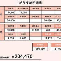 アパレル・社会人１年目の給与明細。手取り約20万！月３万を実家に入れながら同棲資金も貯金中。