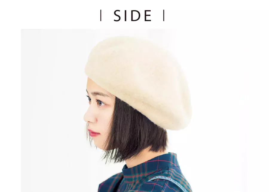 七瀬ボブのヘアアレンジ ベレー帽でおしゃれ度アップ ローリエプレス
