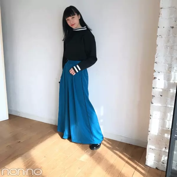 山田愛奈のふわもこブルゾンコーデが可愛い モデルの私服スナップ ローリエプレス