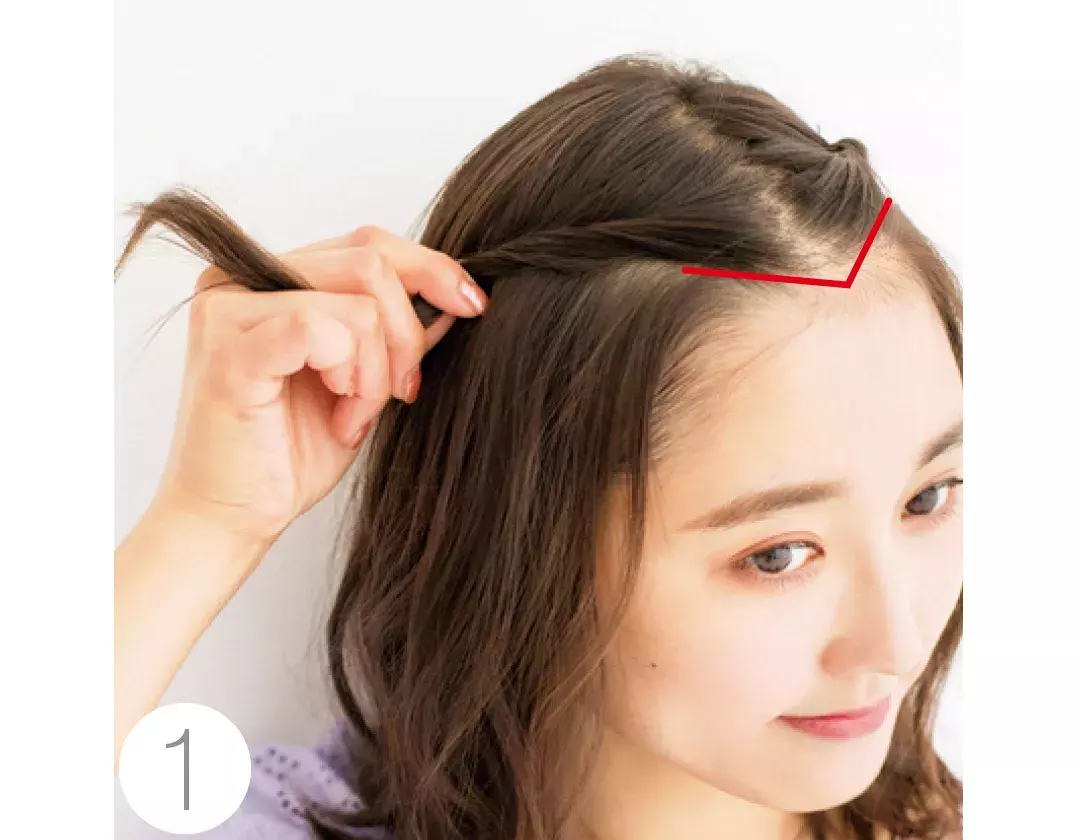 長め前髪さんのおデコ出しヘアアレンジ 触角を残す小顔ワザをチェック ローリエプレス