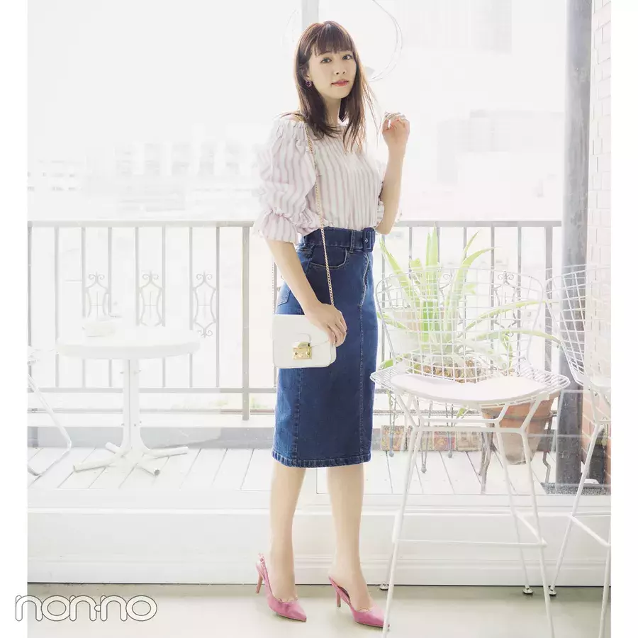 夏こそカジュアルなのに女っぽ デニムスカートの正解コーデ3選 ローリエプレス
