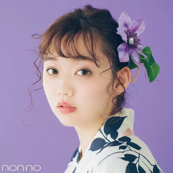 浴衣を着る日のミディアムさんは玉ねぎヘアアレンジで ローリエプレス