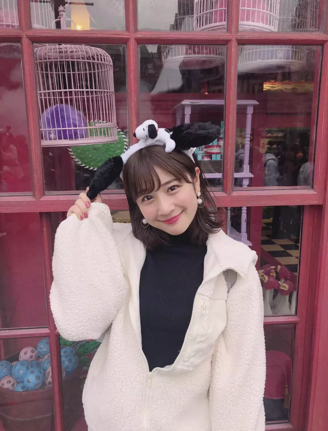 寒い時期こそ もこもこスヌーピーコーデでユニバに ローリエプレス