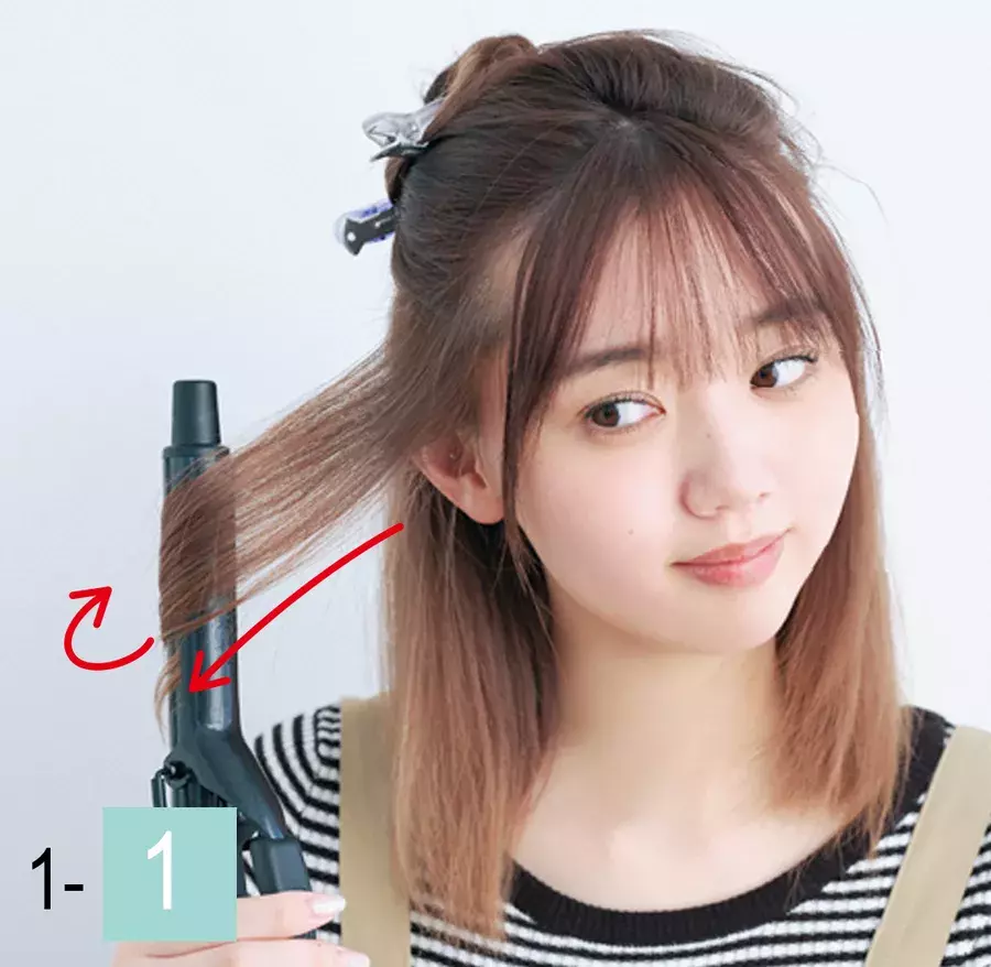 ミディアムの巻き髪ヘアの基本 カールのキープ法もていねい解説 ローリエプレス