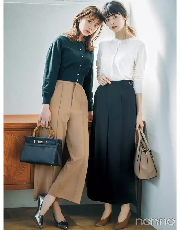 進化したいきれいめ派必見 ちょいサバ スタイルはニットで簡単に作れる ローリエプレス