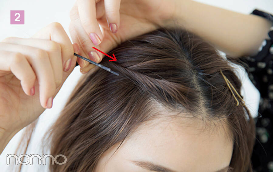 男子ウケ1位のピンを使ったヘアアレンジ 男女別好きなヘアアレンジ大賞 ローリエプレス