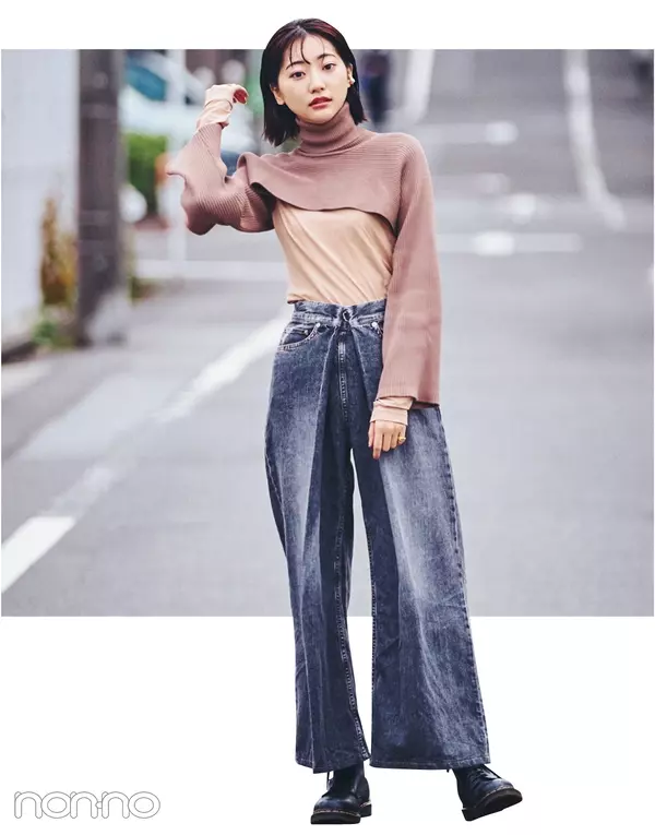 武田玲奈 松川菜々花の冬私服 Zaraのニット 韓国通販のパンツが大活躍 ローリエプレス