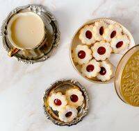 マールブランシュのお花型クッキー「手作りジャムのデザートクッキー」がかわいい！