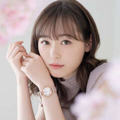 【2/24発売】桜モチーフにきゅん♡福原遥×wicca（ウィッカ）コラボ腕時計