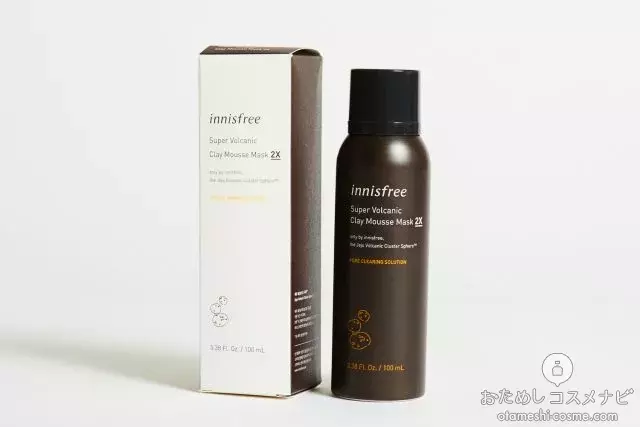 毛穴汚れや古い角質を一網打尽 ムース状パック イニスフリー スーパーヴォルカニック クレイムースマスク 2x ですっきり素肌に ローリエプレス 毛穴汚れや古い角質を一網打尽 ムース状パック イニスフリー スーパーヴォルカニック クレイムースマスク 2x ですっきり素肌に ローリエプレス