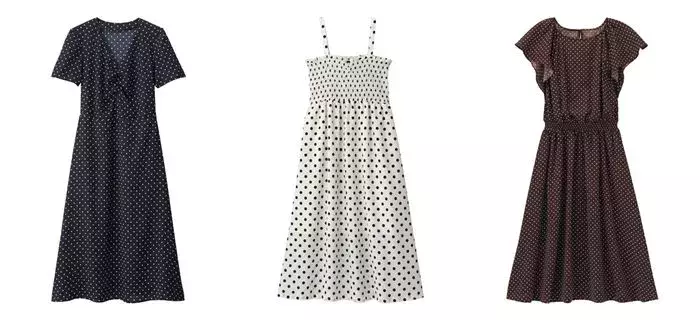 今季絶対にゲットしたい Gu ジーユー のドット柄ワンピース3選 ローリエプレス