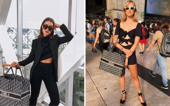 ディオール ブックトートに自分の名前が入れられる ローリエプレス