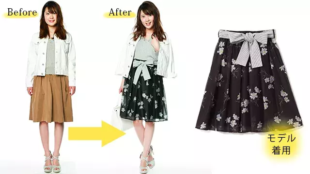 着るだけで二の腕 ウエストが痩せて見える可愛いコーデ ローリエプレス