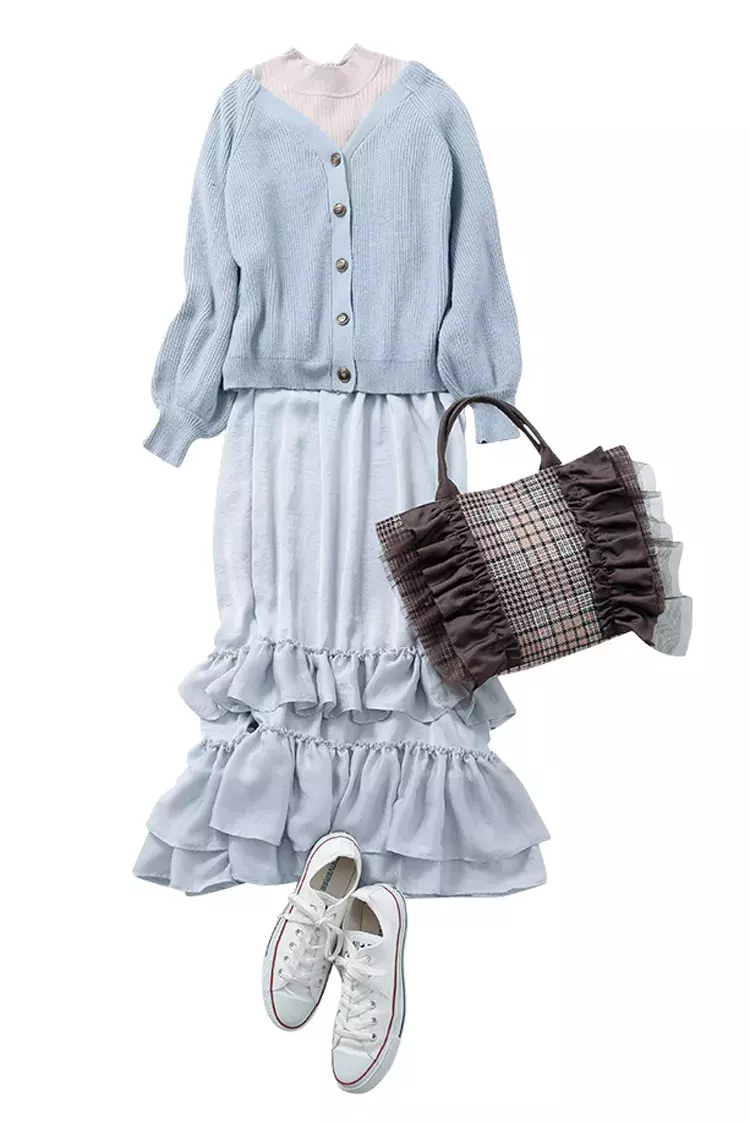 ピンクとブルーでこんなに可愛い 春のパステルカラーコーデ3選 ローリエプレス ピンクとブルーでこんなに可愛い 春のパステルカラーコーデ3選 ローリエプレス