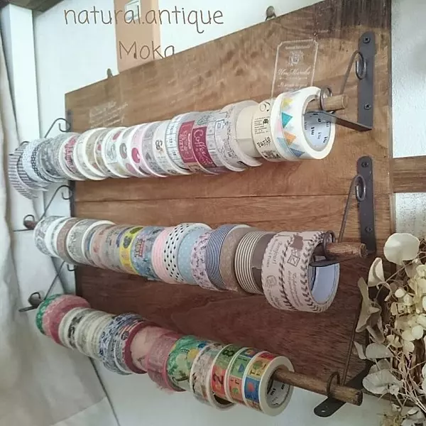 見せて飾る収納を とっておきのマスキングテープ整理術 ローリエプレス