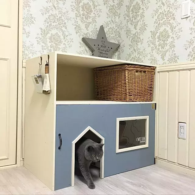 これでリビングに置ける ペットトイレの目隠しアイデア ローリエプレス