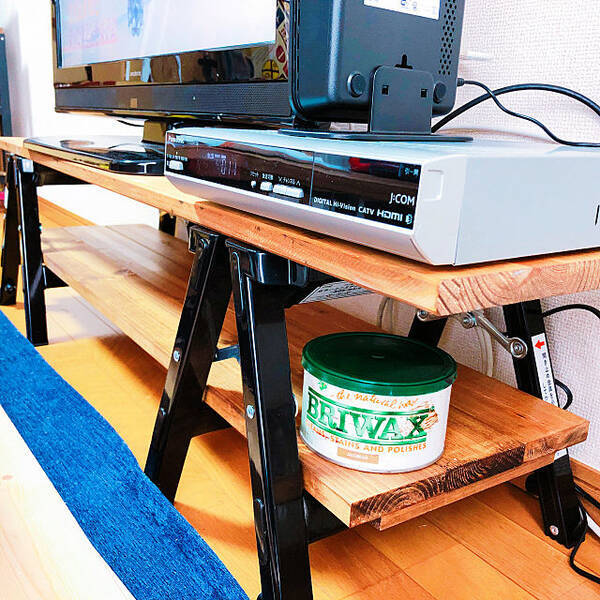 こだわりを詰め込んでもっと魅力的に テレビまわりのdiy ローリエプレス