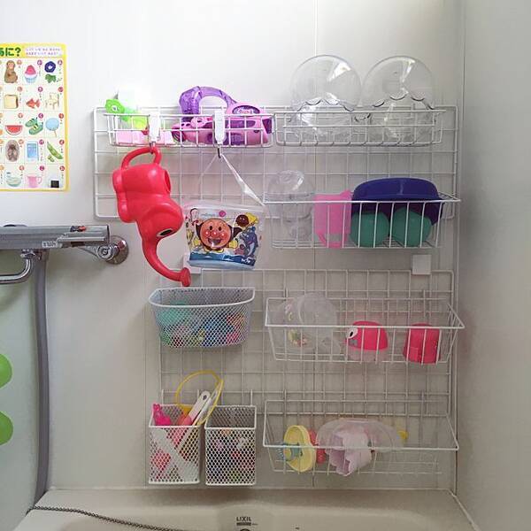 いつも清潔に保ちたい お風呂のおもちゃ収納実例集 ローリエプレス