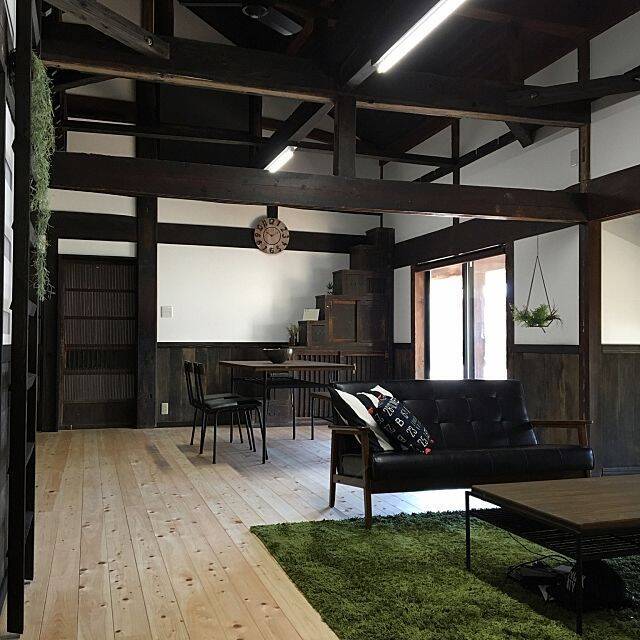 新旧の組み合わせが魅力 古民家風モダンなインテリア ローリエプレス