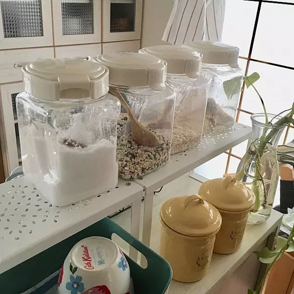 清潔に見栄え良く お米の収納 ストックの納得アイデア ローリエプレス