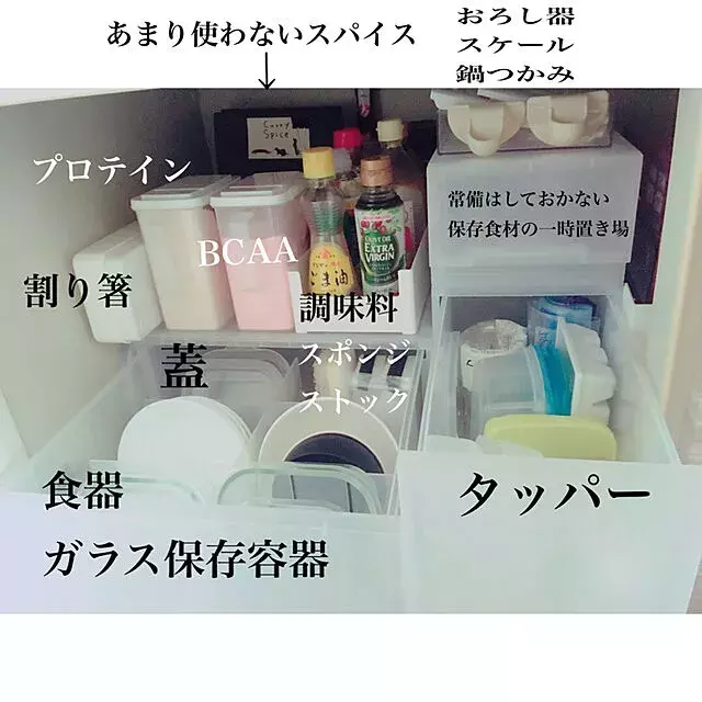 キッチンが片付くヒント すっきり美しくタッパーを収納 ローリエプレス