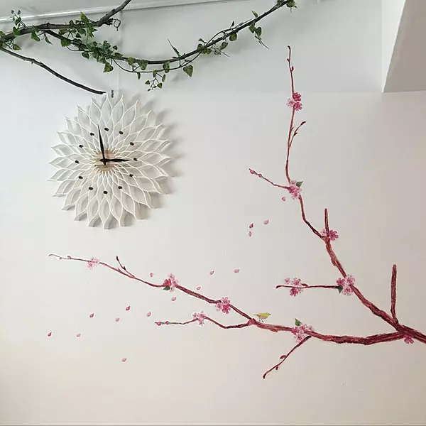 桜 ディスプレイ 手作り