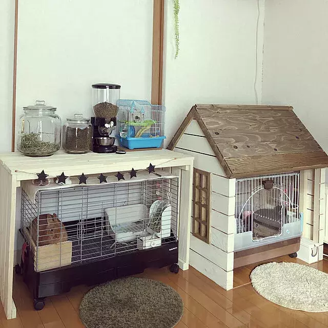 大切な家族だからこそ ペットのケージ置き場をおしゃれにコーディネート ローリエプレス 大切な家族だからこそ ペットのケージ置き場をおしゃれにコーディネート ローリエプレス