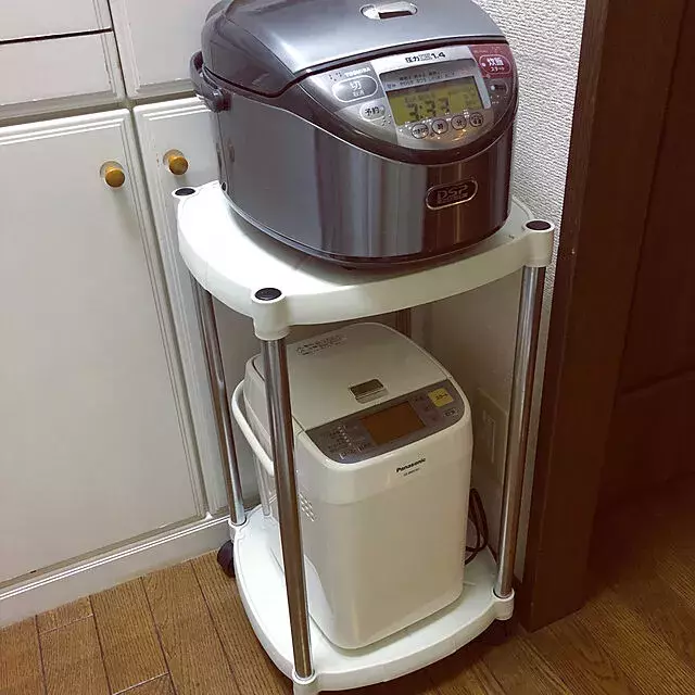 しっくりハマって使い勝手もよし オススメの炊飯器置き場 ローリエプレス