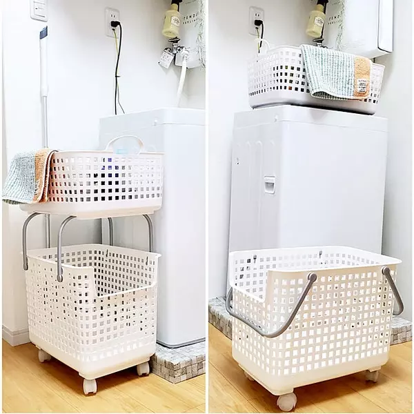 ごちゃつかない 便利でスッキリ見えの洗濯かご置き場10選 ローリエプレス