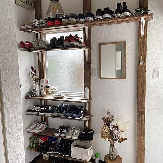 工夫が楽しい ラブリコを使った玄関のdiyアイデア10選 ローリエプレス 工夫が楽しい ラブリコを使った玄関のdiyアイデア10選 ローリエプレス