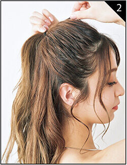 『小顔見せ』確実なヘアスタイルはコレ♡セルフでできるアレンジ3選♡の9枚目の画像