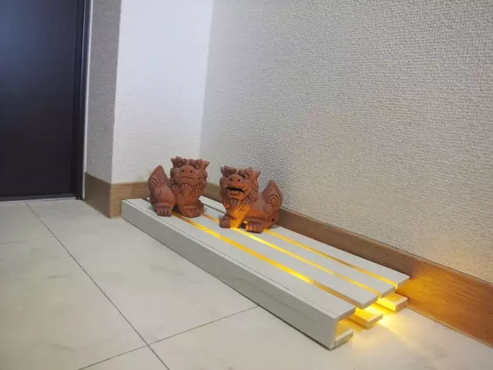 100均diy 初心者でも簡単 すのこ でおしゃれ棚を作ってみた ローリエプレス