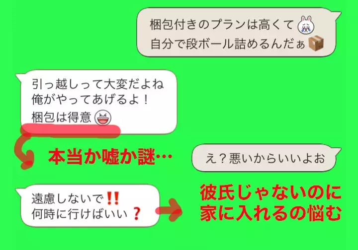 気持ちは嬉しいけど 彼氏じゃない男子からの ありがた迷惑 Lineの世界3 ローリエプレス