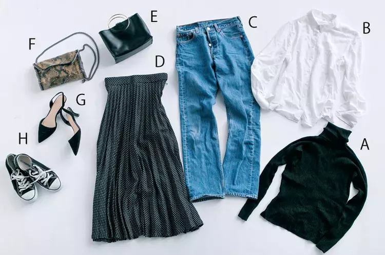 菜香のガチ私服 流行りに左右されない 大人シンプル 服をとことん着回し ローリエプレス