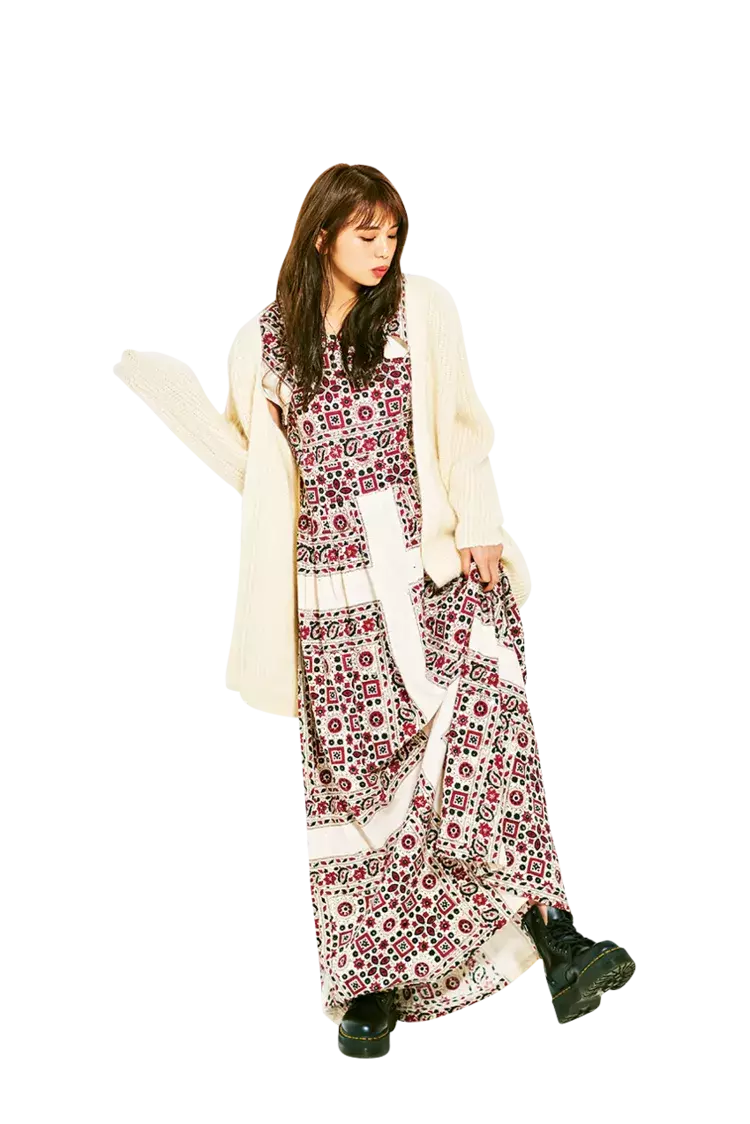 E Girlsリーダー モデル 佐藤晴美 直伝 古着ミックスの旬コーデ ローリエプレス