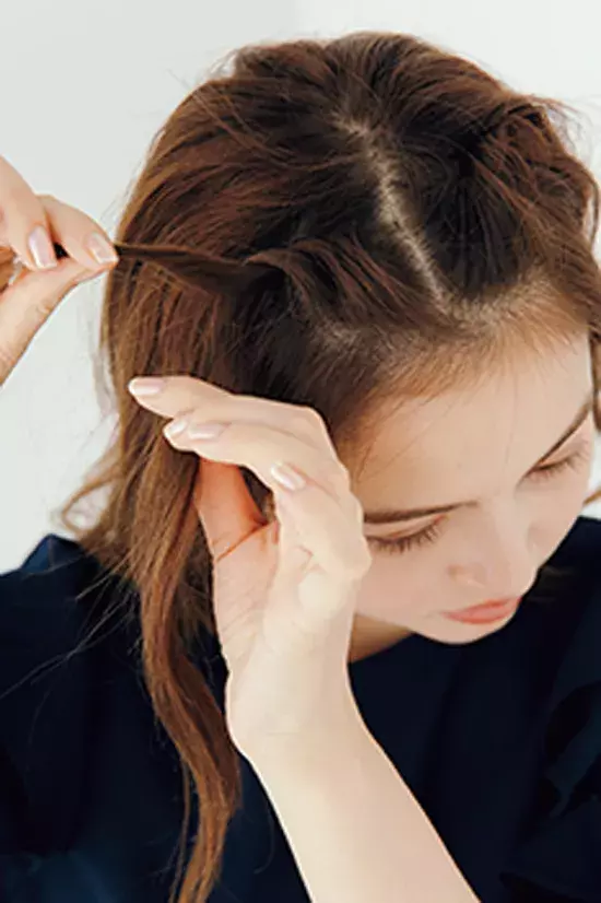 小顔ヘアアレンジ 巻き物とも好相性 超簡単ヘアで守りたくなる系女子に ローリエプレス