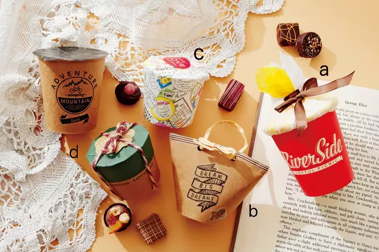 義理チョコだってかわいくしたい 簡単なのにかわいすぎなラッピングテク ローリエプレス