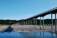 静岡県島田市の世界一長い木造歩道橋「蓬萊橋」に行ってみよう。