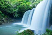 熊本県小国町にある裏側にまわれる滝「鍋ヶ滝」で四季折々の美しさを堪能しよう！
