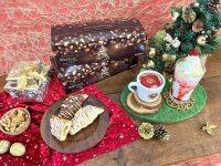 【サンマルクカフェ】ゴールド×シルバーのきらびやかなチョコクロが登場！リッチな限定メニューで一足早いクリスマスを♡
