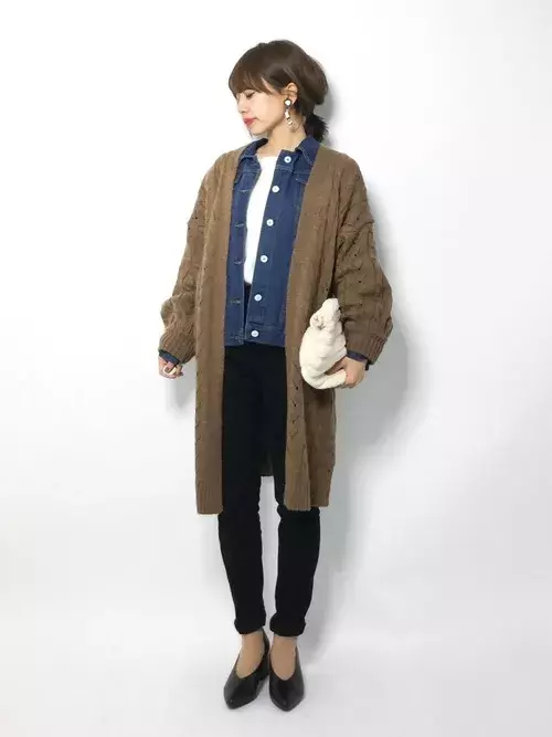 冬から春まで着回せる コーディガン を大活躍させるコーデ術 ローリエプレス 冬から春まで着回せる コーディガン を大活躍させるコーデ術 ローリエプレス