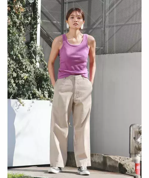 18夏コーデは キャミ タンクトップ を1枚で着るのがかわいい ローリエプレス 18夏コーデは キャミ タンクトップ を1枚で着るのがかわいい ローリエプレス