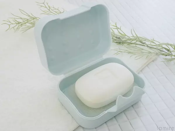 ジムや旅行で大活躍 固形石鹸の持ち歩きに便利な ソープケース 5つ ローリエプレス