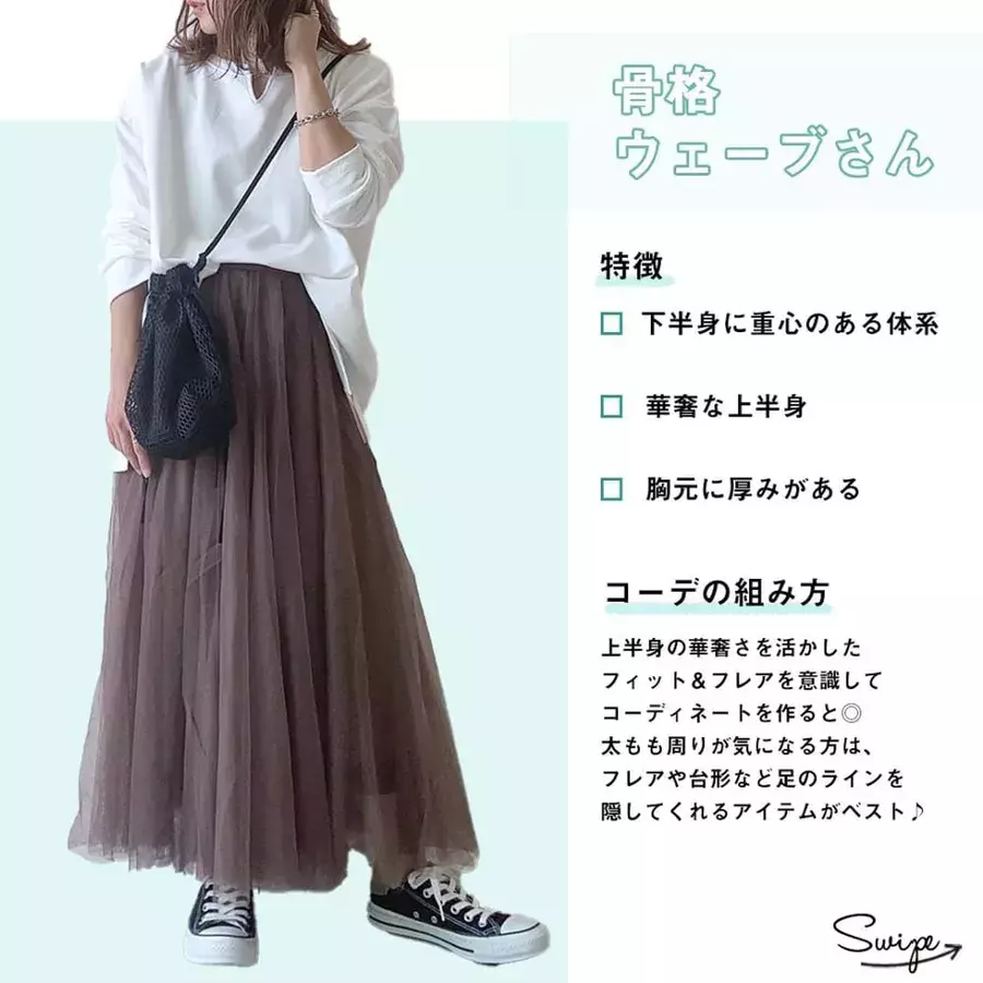 骨格診断 あなたは何タイプ 診断でわかる 骨格別コーデ の作り方 ローリエプレス