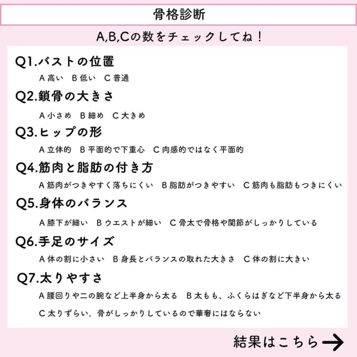 骨格診断 あなたは何タイプ 診断でわかる 骨格別コーデ の作り方 ローリエプレス