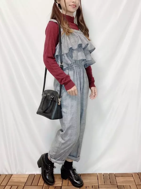 しまむら ニットでもスウェットでも 今っぽ オールインワン サロペット 特集 ローリエプレス